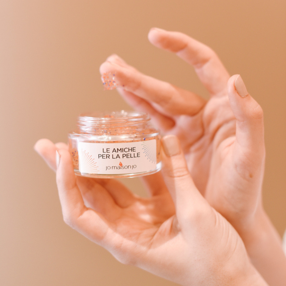 Facial gel with vitamins C and E Le Amiche per la pelle