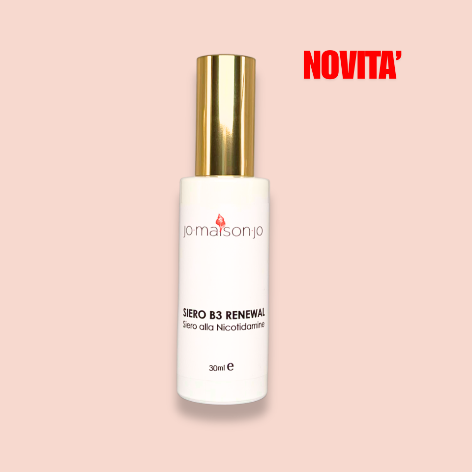 Siero viso Niacinamide e Acido Ialuronico B3 Renewal Jo.Maison.Jo, flacone 30 ml