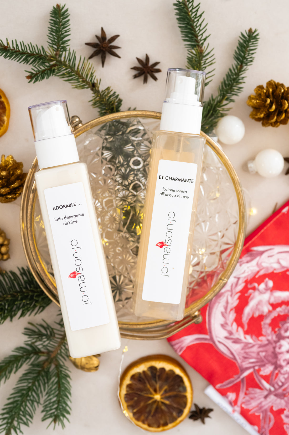 Pochette + Adorable Lait Démaquillant et Spray Tonique Et Charmante