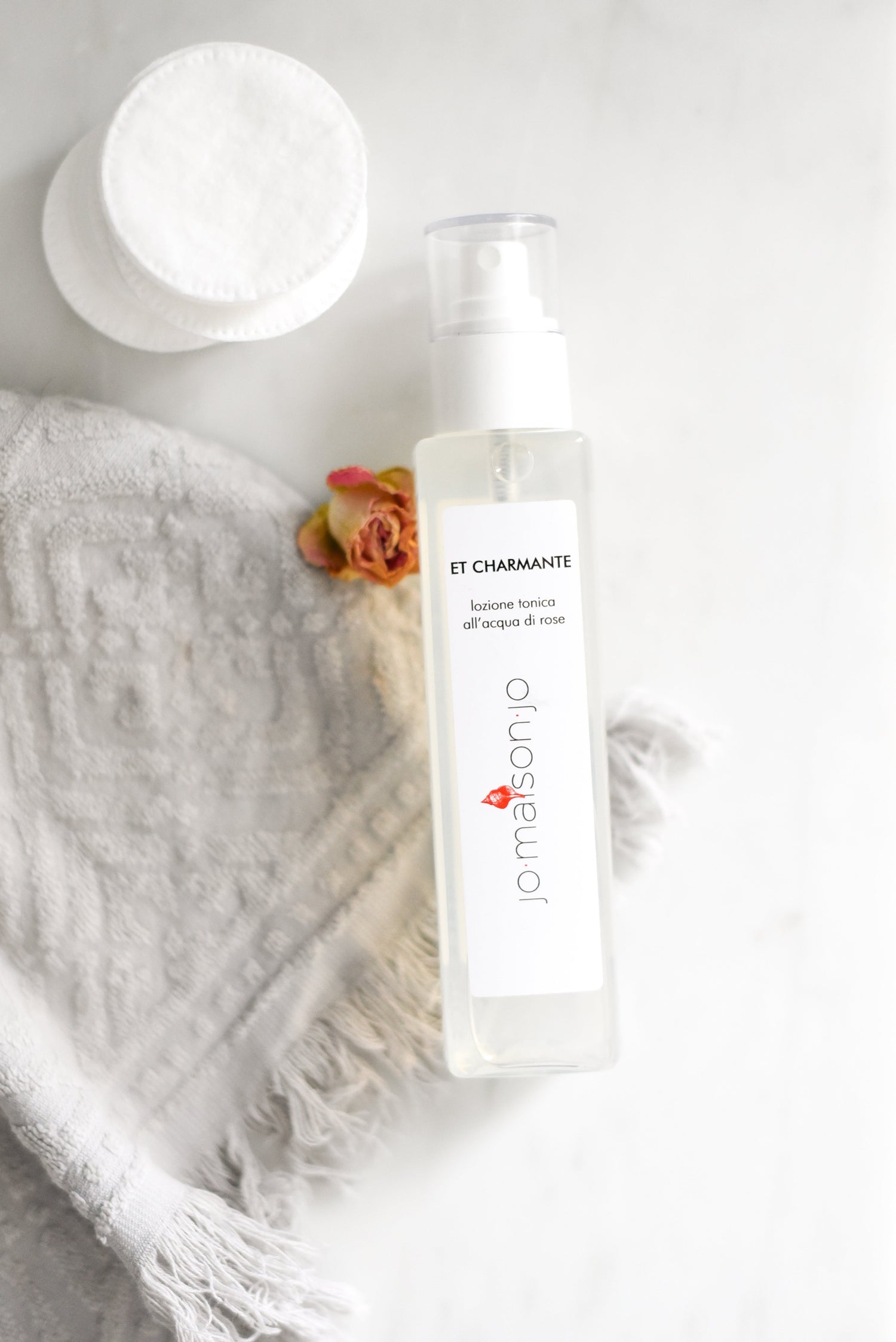 tonico spray rosa damascena