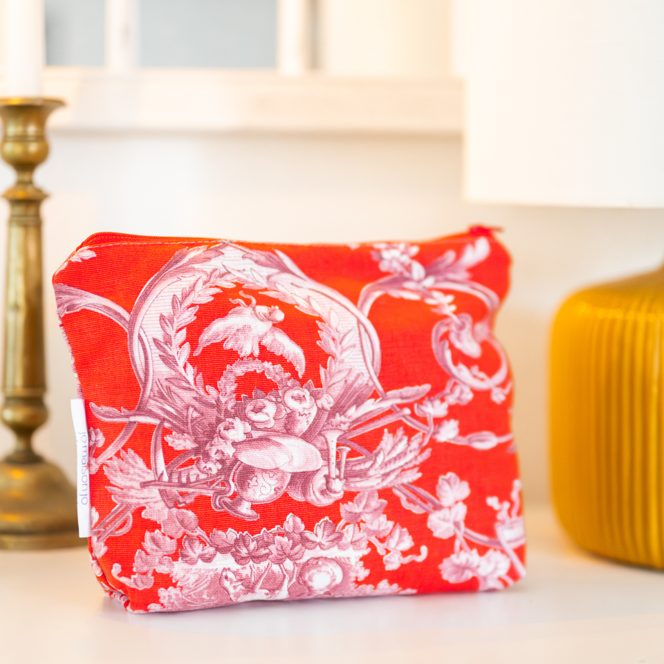 Pochette in Toile de Jouy