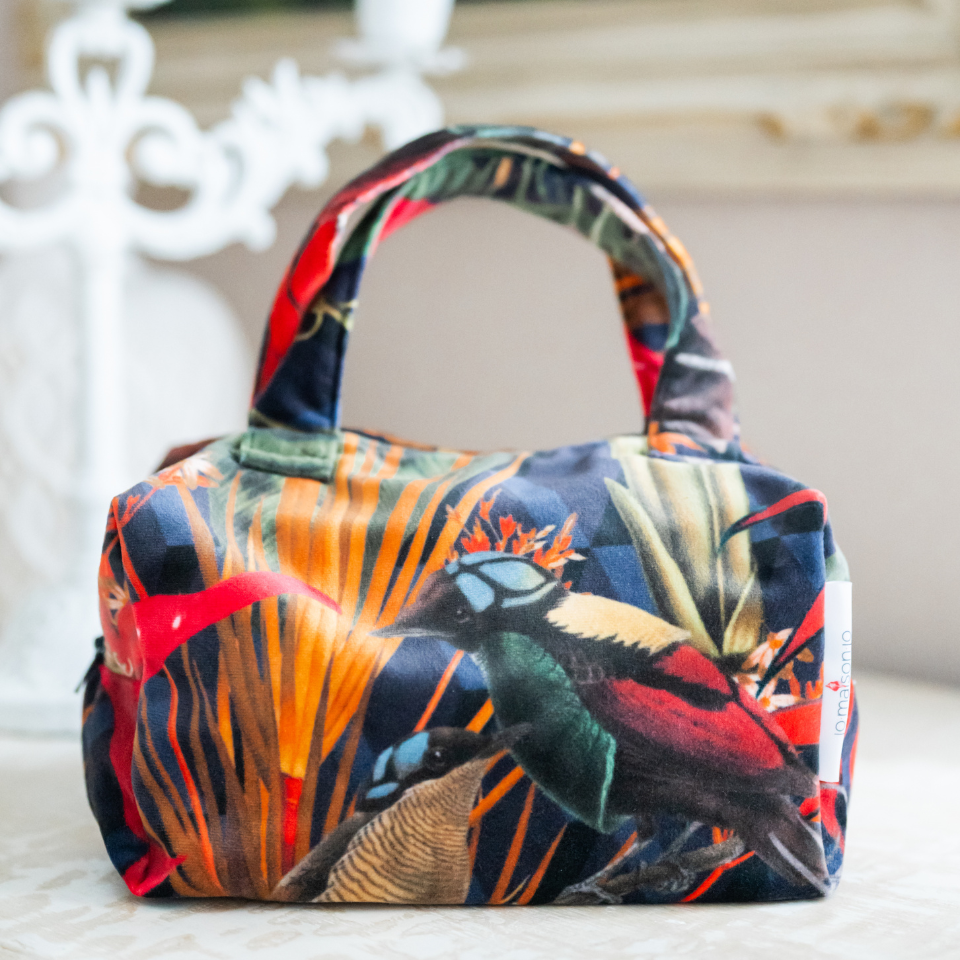 Sac Jungle en velours