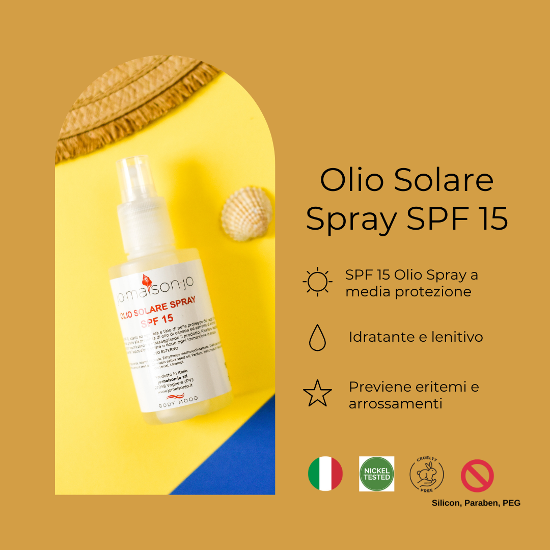 Olio Solare Secco SPF 15 - 150 ML