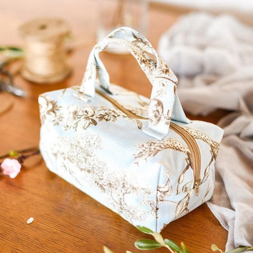 Bag in Toile de Jouy