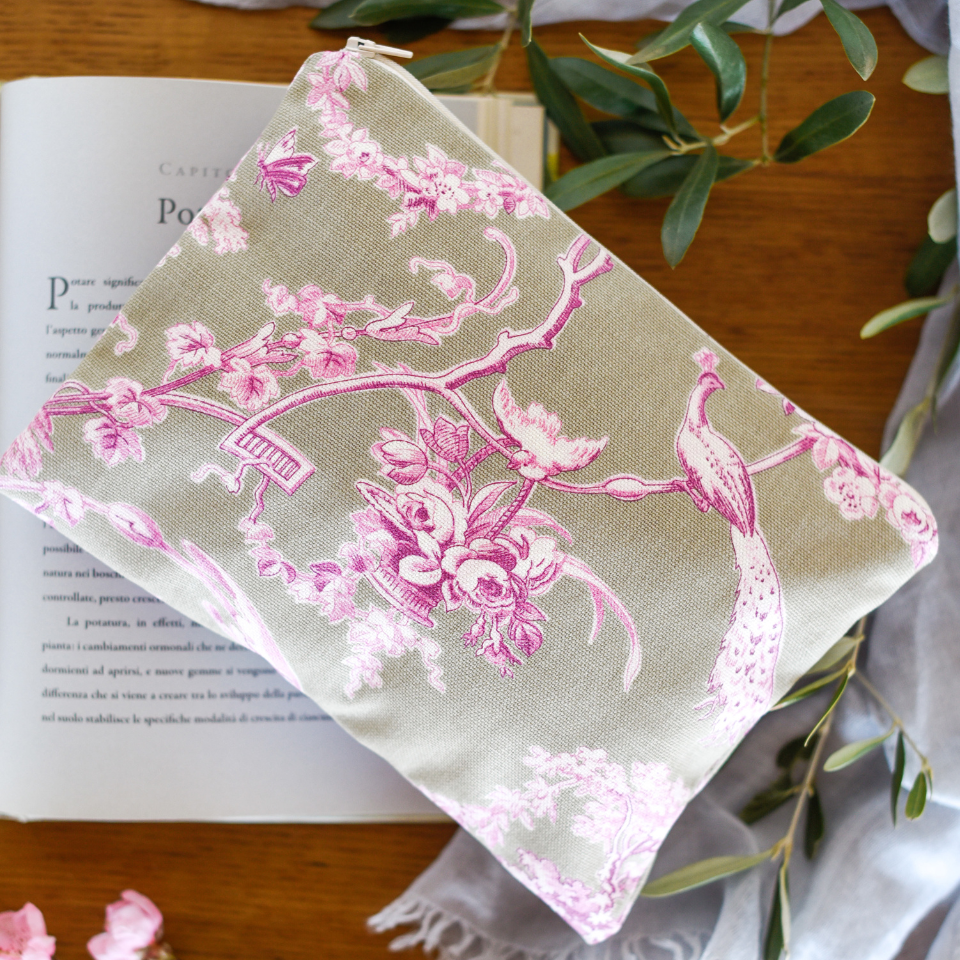 Pochette Toile de Jouy