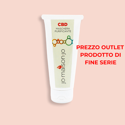 Maschera Viso Unisex Purificante al CBD
