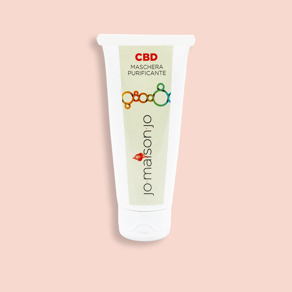 Maschera Viso Unisex Purificante al CBD