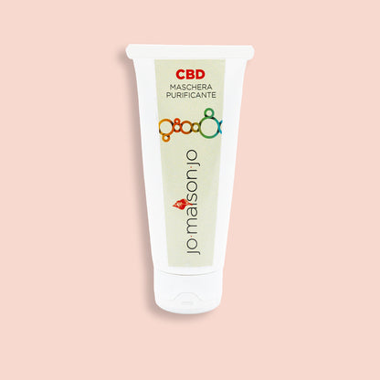 Maschera Viso Unisex Purificante al CBD