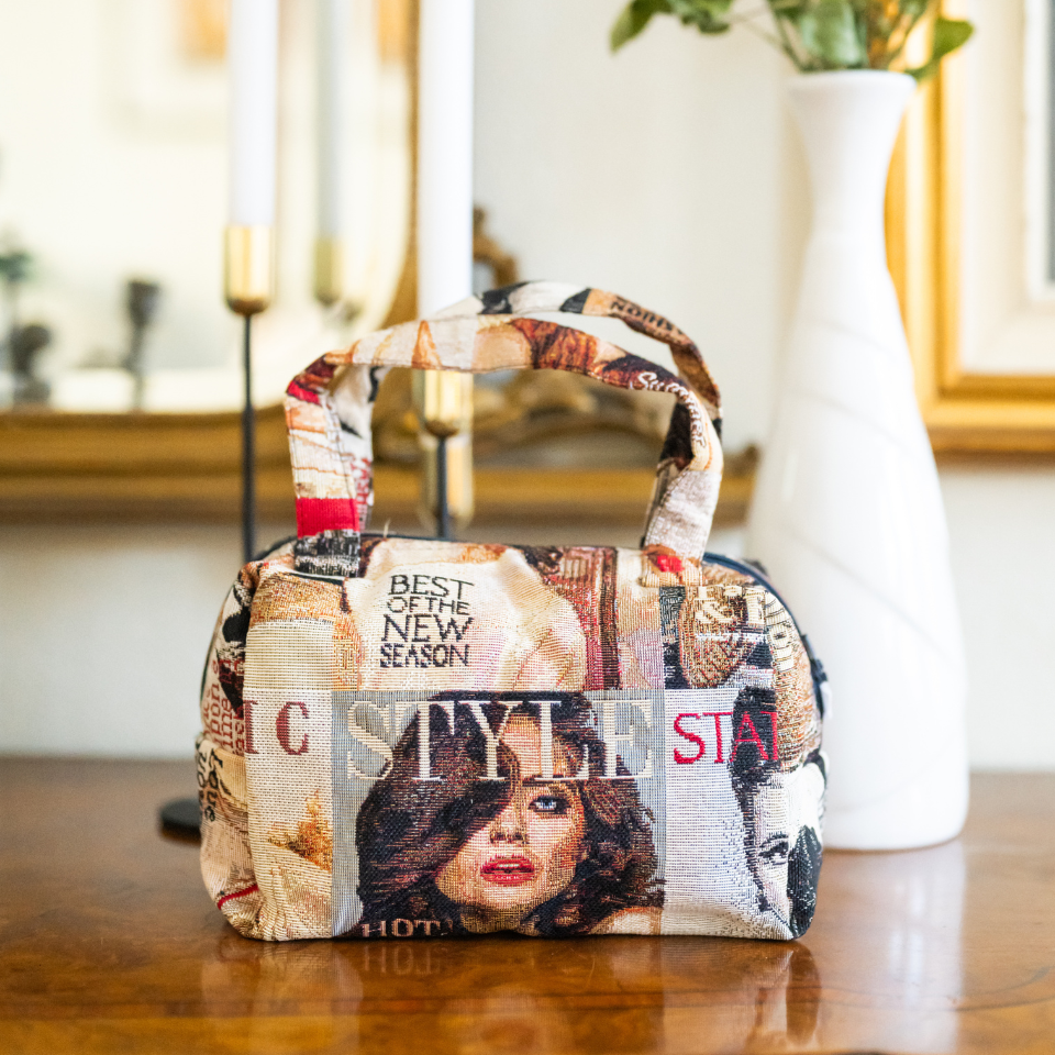 Bag in Tessuto Gobelin - Fantasia Glam
