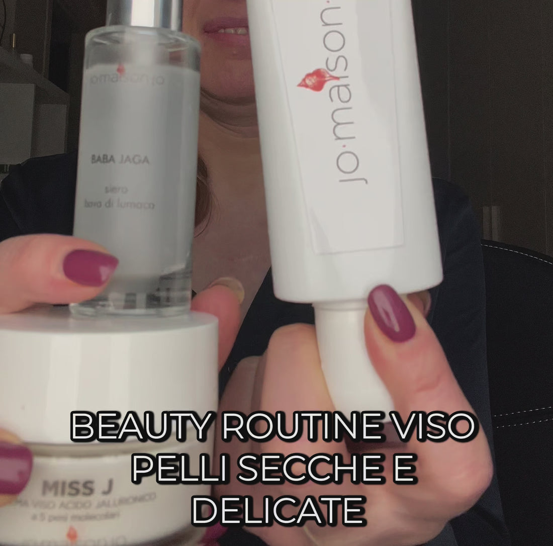 Beauty Routine Viso Pelli Secche e Delicate