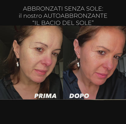 Autoabbronzante viso e corpo Il Bacio del Sole