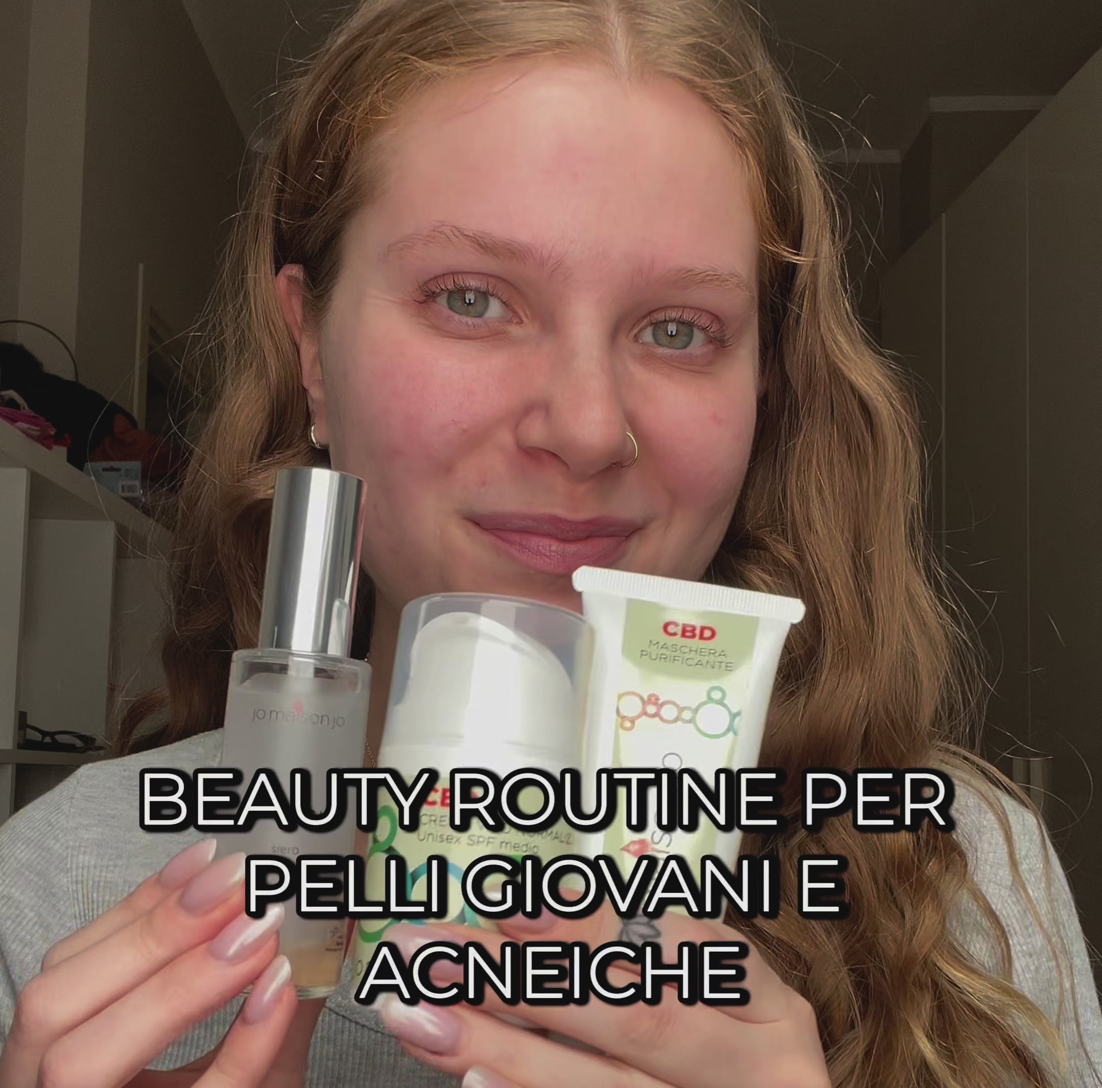 Beauty Routine Viso Pelli Giovani Acneiche